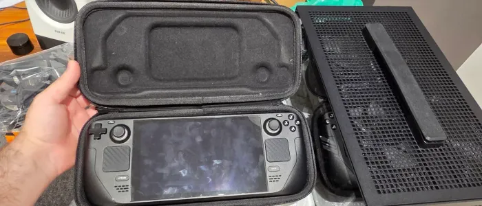 STEAM DECK LCD 1TB POUCO USADO