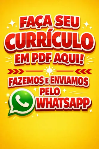 Fazemos seu currículo em pdf