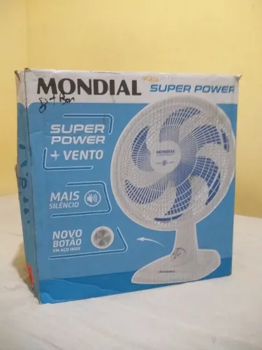 Ventilador, 40cm super power VSP40W 6 pas, branco, 220v novo na caixa