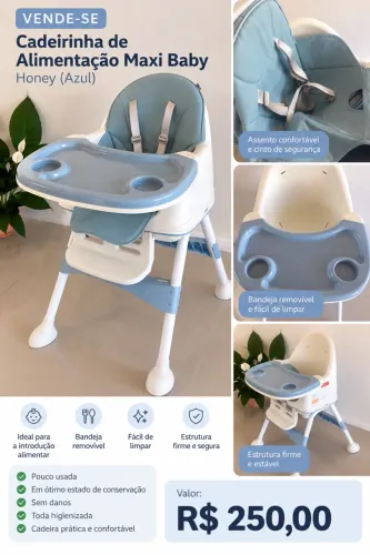 Cadeirinha de alimentação