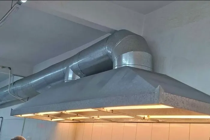 Coifa 5 x 1 zinco