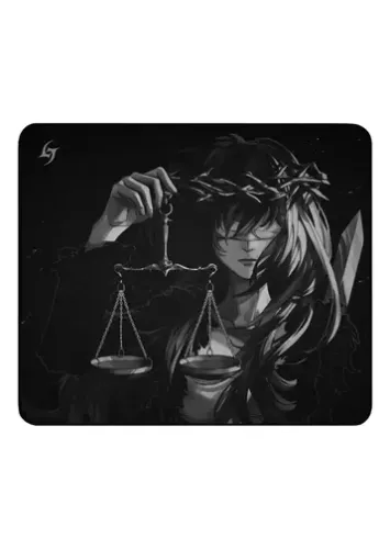 Mousepad Aimstar Justice 49x42cm - Poron - Novo