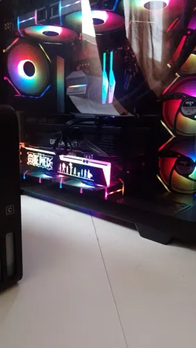 Suporte placa de vídeo One piece RGB