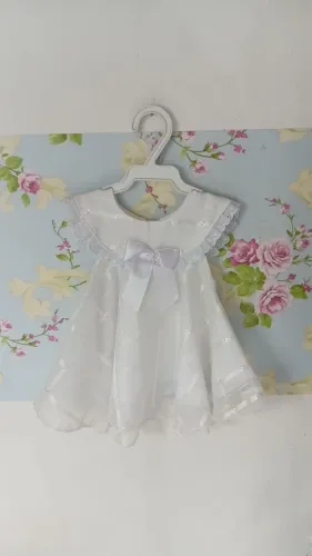 Vestido para batizado veste de 1 a 5 meses