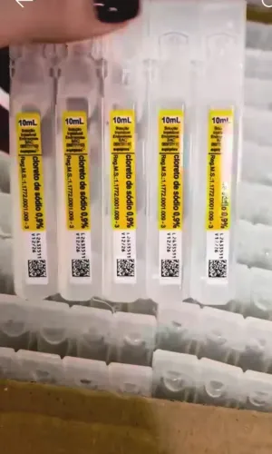 Soro fisiológico 100 unidades 50,00