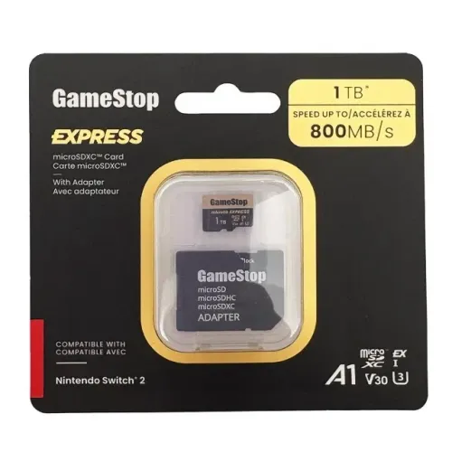 Micro Sd Express Gamestop 1tb 1 Tera Para Nintendo Switch 2 microsd