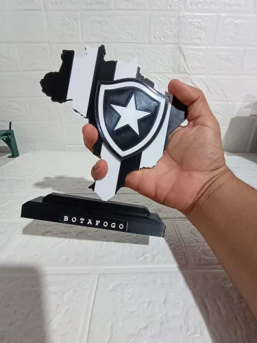 Placa 3d do Botafogo
