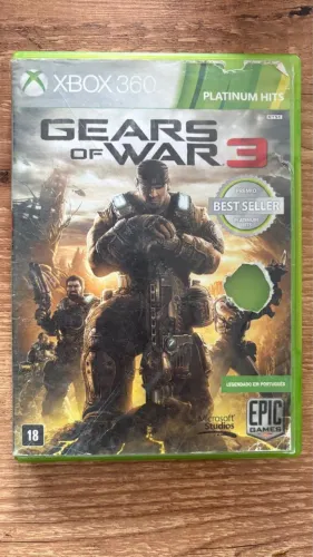 Gears Of War 3 Jogo Xbox 360