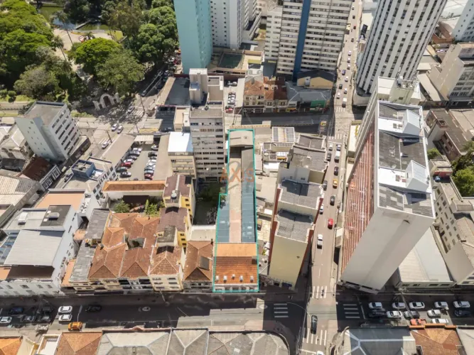 Terreno de 970m² à Venda na Rua Presidente Faria | Centro Curitiba