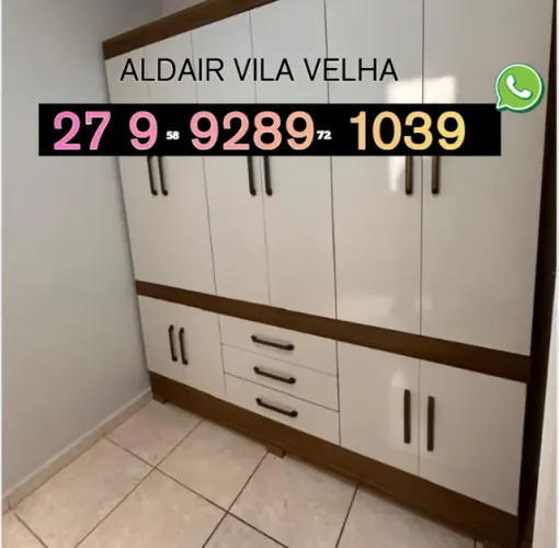 Montador de Moveis aldair somente em vila velha