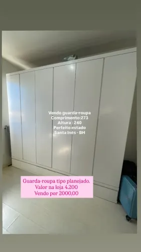 Guarda-roupa tipo planejado