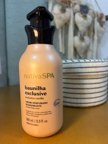Hidratante Baunilha exclusive Nativa Spa 380ml