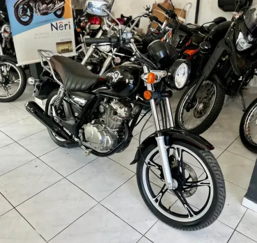 Haojue Chopper 150 Customizada banco Confort troco moto