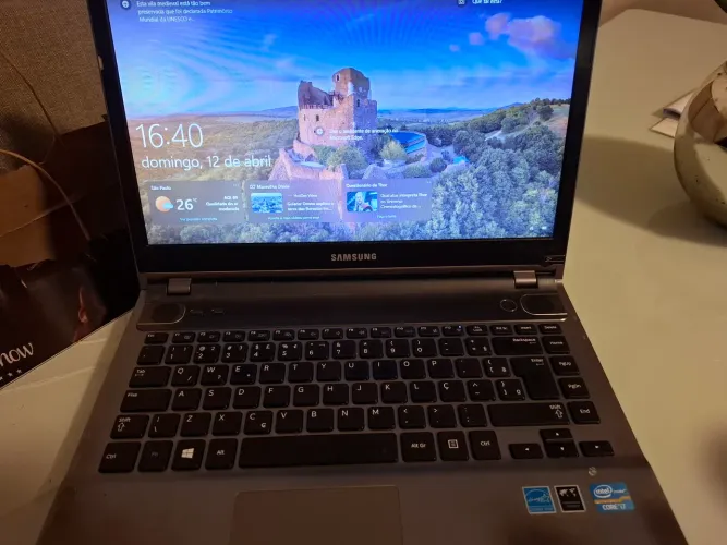 Notebook Samsung i7 SSD 480GB ? Com defeito na tecla (Enter) | Ótimo para desktop