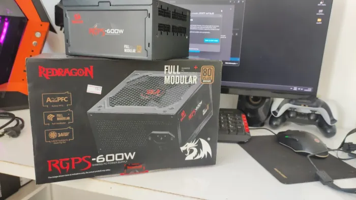 Fonte 600w Full modular