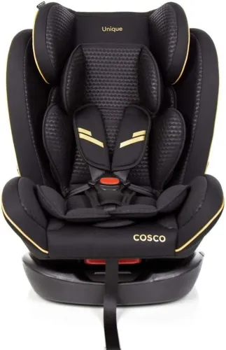 (NOVO LACRADO) COSCO KIDS CADEIRINHA UNIQUE, 0 a 36 KG, Preto Ouro