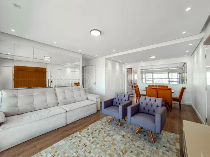 Landscape Tatuapé - Apartamento Mobiliado à Venda no Tatuapé com 127m², 3 Suítes, Varanda