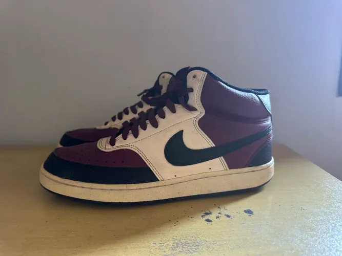 tênis court vision mid nn, tamanho 40, roxo 