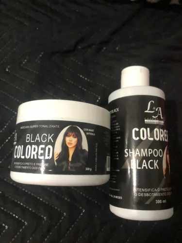 Kit Tonalizante Preto Intenso