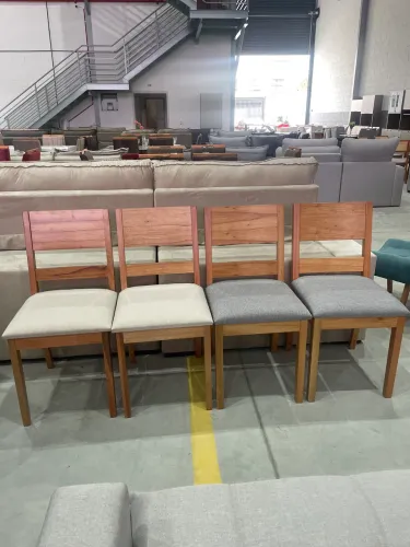 Cadeira Elegância Assento No Linho Avulsa