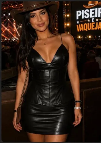 Roupa em couro