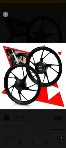 Par de Rodas Liga Leve Atrox Pé de Galinha
