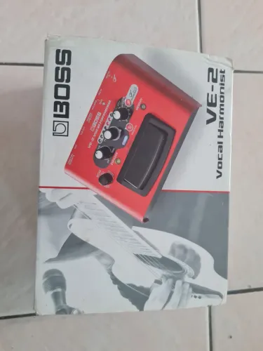 Pedaleira Vocal Boss VE-2 Vocal Harmonist + Fonte Original