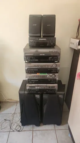 Som Pioneer CLD-J990G completo