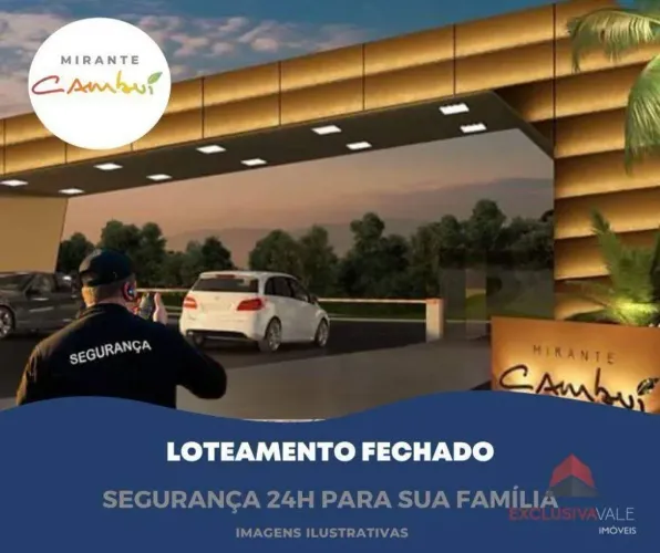 Terreno à venda, 250 m² por R$ 360.000,00 - Mirante Cambuí - São José dos Campos/SP