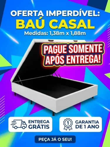 Baú Casal - Pague na Entrega