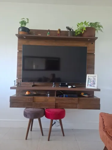 Rack de parede mdf para sala
