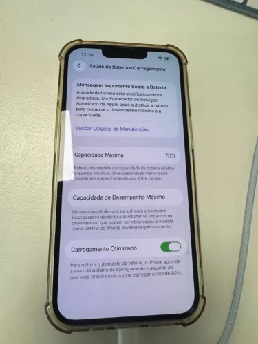 IPHONE 14 DE 256GB - SAÚDE DA BATERIA 76%