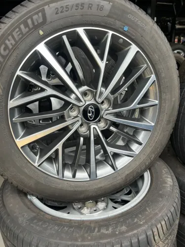 Rodas 18 Creta,Tucson,HRV 5/114+ Pneus Michelin 