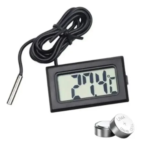 Termômetro Digital Aquaschinaider FY-10 Para Aquário Freezer Estufas LCD