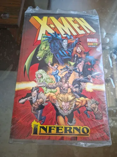 X-men - Inferno volume 4 - Capa cartão Lacrada