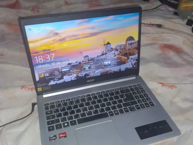 Vendo notebook Acer Aspire 5 Ryzen 7 placa de vídeo Vega 8 entregado 8gb de RAM 