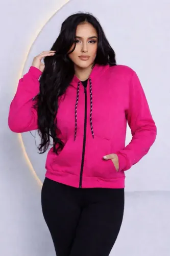 Agasalho feminino Em moletom ?