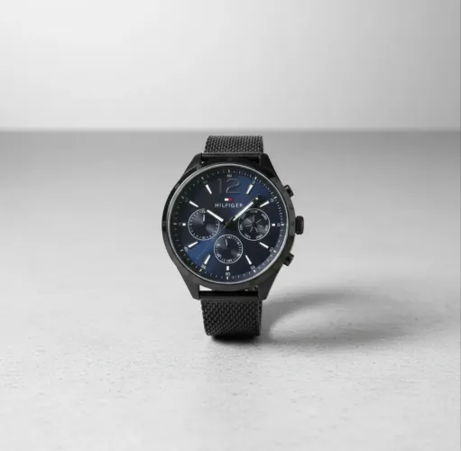 Relogio Tommy Hilfiger Ryder Azul 1710498 pulseira metalica mesh