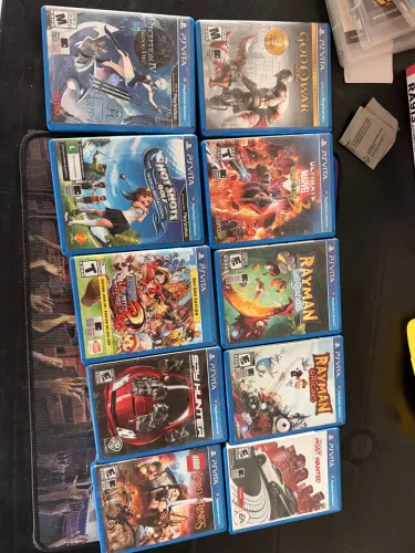 Jogos PS VITA - kit com todos da foto 
