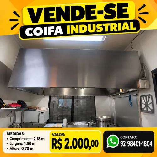 Coifa para restaurante