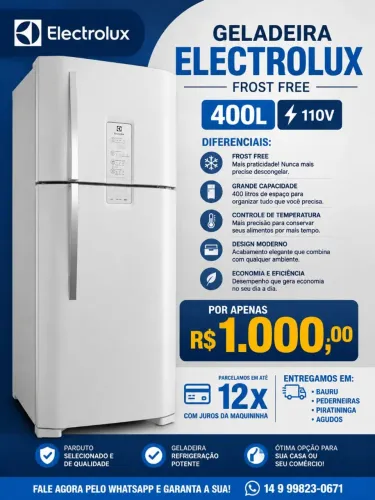 Geladeira Electrolux