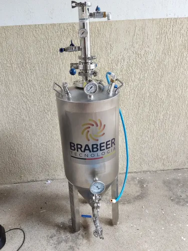 Fermentador inox pressurizavel