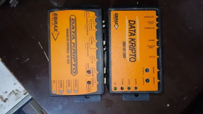 Lote 2 Unidades Controle Ebrax Data Kripto Ebx Uc 1033 No Estado