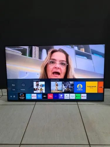 Smart tv Samsung 55 polegadas led 4k com Xbox games