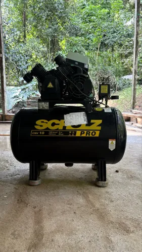 Compressor Schulz Pro CSV10 2HP 100L 140Lb 110V/Monofásico Completo