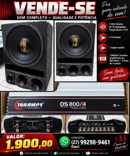Caixa trio