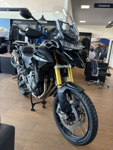 TIGER 1200 BLACK EDITION 0 KM + TAXA 0.99% +TOP BOX 42 L