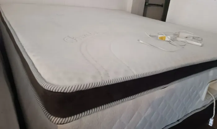 Colchão King Massageador funcionando perfeitamente