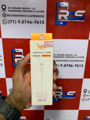 Adaptador De Fone De Ouvido Para iPhone