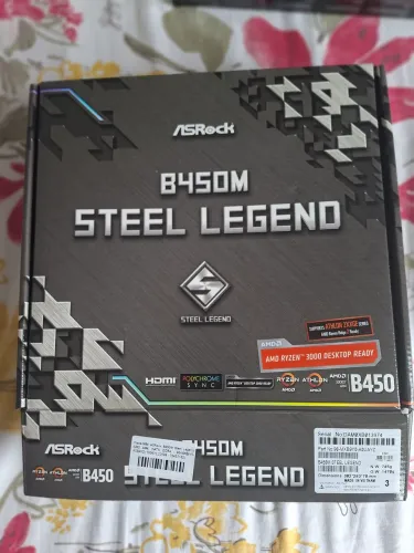 ASRock B450M Steel Legend